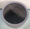 22" Diameter Lightweight Large Fiberglass Bowl Planter , Grey - New - 2