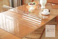 NEW Clear PVC Table Protector Mat, 1.5 mm Thick, Waterproof, Highly Transparent