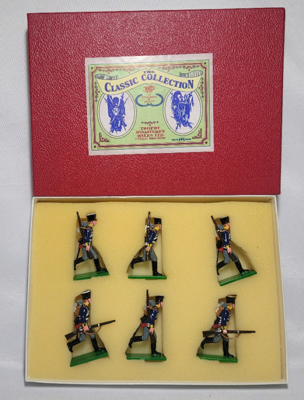 Trophy Miniatures ' Prussian Line Infantry ' Toy Soldier Lead Miniatures