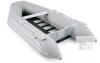 Inflatable Dinghy Boat &ndash; 118" x 59", 990 lb Capacity, Seats 4, Aluminum Floor & Oars, Pump/Bag - 3