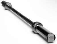 Olympic Barbell, 28mm Shaft, 71.85in Length, 12.7kg, Black Finish, Multi-Purpose, Center Knurl