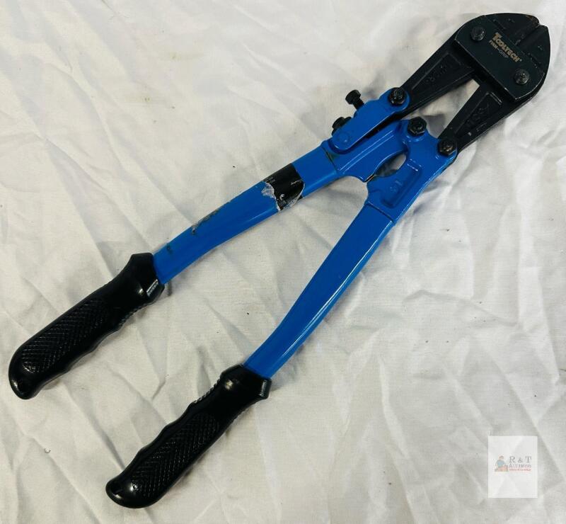 Tooltech Firm-Grip 14" Bolt Cutter, Cr-V Blades, 1/4" Capacity, Steel Handles