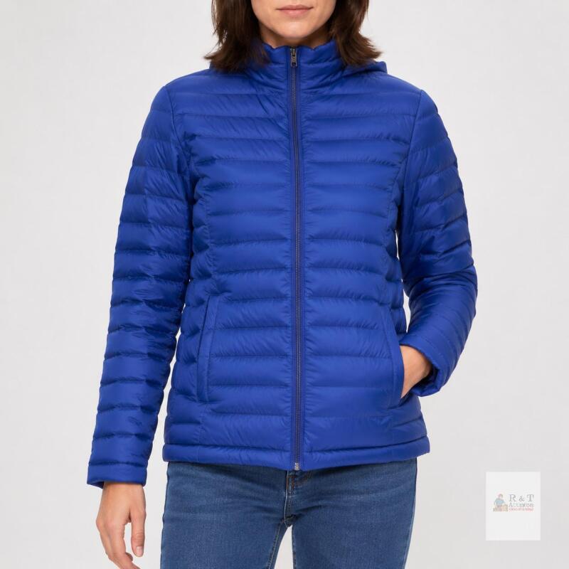 NEW Orolay Women's Light Quilted Down Jacket, Navy, Small, Packable, Model ROWE1333W