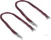 New PATIKIL 24" Necklace Cord, 20 Pcs Waxed Bracelet String 2mm Thickness Necklace Ropes Bulk with Clasp for Pendants Bracelets Jewelry Making DIY Craft, Burgundy
