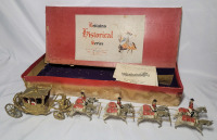 Britains 1953 Historical Series ' Her Majesty , The State Coach ' Lead Miniature
