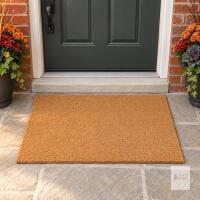 MAINEVENT Plain Coir Blank Doormat Coir 30x17 Inch for Screen Printing, Blank Door Mat for Crafts, Plain Welcome Mat for Small Biz