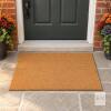 MAINEVENT Plain Coir Blank Doormat Coir 30x17 Inch for Screen Printing, Blank Door Mat for Crafts, Plain Welcome Mat for Small Biz