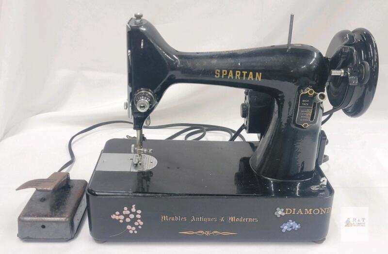Singer Spartan 192K Electric Sewing Machine, 1959-1961, Straight Stitch, Simanco Motor