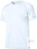 New XXXL Men's Rash Guard Short Sleeve UPF 50+ Sun Protection Swim Shirt Quick Dry -WHITE