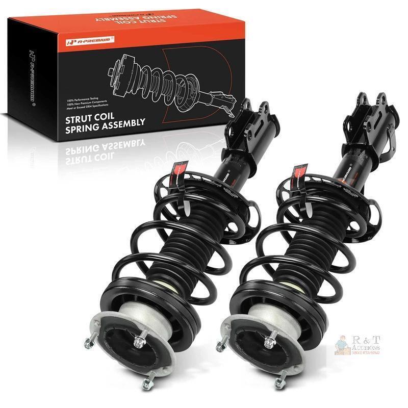 NEW A-Premium Front Strut & Coil Spring Assembly Pair for 2014&ndash;2018 Cadillac ATS AWD