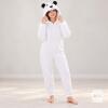 NEW COSPLAY Unisex Adult Size SM Sherpa Onesie Pajamas Animal One Piece Costume Cosplay Sleepwear