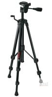 NEW Bosch BT 150 Compact Tripod, 22-61 in Height, 2 lbs, Aluminum, 3-Way Pan/Tilt Head