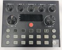 Audio Interface Mixer with USB-C, Multiple Inputs/Outputs, Built-in Effects, and Control Knobs