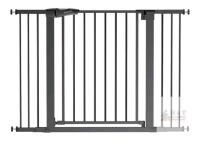 New Babelio Metal Baby Gate, 29-48'' Auto Close Easy Install Pet Gate, Extra Wide Walk Thru Child Safety Gate, Pressure Mounted Dog Gate for Doorways & Stairs, with Y Spindle Rods