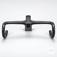NEW Integrated Carbon Fiber Road Bike Handlebar/Stem, 42cm Width, Matte Black