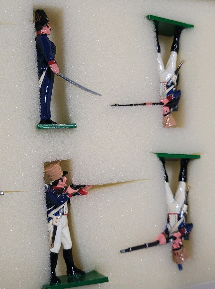 Trophy Miniatures ' 14th Regiment French Line Infantry ' Lead Miniatures