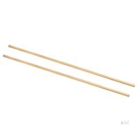 New PATIKIL 5/32x5/32x12 C360 Brass Square Bar, 2 Pcs Solid Flat Mill Stock for Crafting Maintenance Electrical Architectural Decoration, Brass