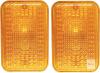 New 2X LVU18745 Amber Light Lens Compatible with John Deere 1025R Tractor 1023E 1025R 1026R 2025R 2027R 2032R 2038R 2305 2520 4049M 4052M 4066M 4105 4120 4200 4300 4400 4500 4600