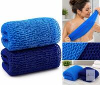 frican Exfoliating Net Sponges, Authentic, Real, Body Scrubber, Long- Wash Cloth, Body Exfoliator