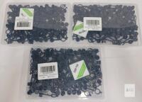 Swpeet M10 Grease Fitting Cap Dust Covers, Black, 3 Boxes, Plastic/Rubber, For Zerk Fittings