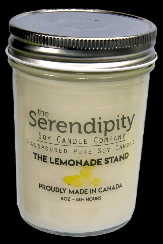 New Serendipity Lemonade Stand Soy Candle 8oz