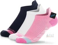 New Size 5-6.5 BRISIRA Coolmax Bamboo Viscose Women Compression Ankle Running Socks
