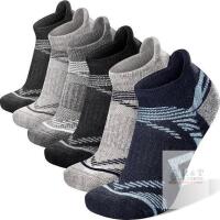 6 NEW Size Med ANTSANG Merino Wool Ankle Hiking Running Socks for Women Men