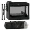NEW Noah & Paw XL Collapsible Dog Crate, 36"x25"x23", Black, Stainless Steel Frame, 900D Oxford Fabric