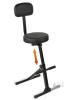 AS NEW STRICH SGT-30 Adjustable Guitar Stool with Backrest, Black, Foldable, Height 22&ndash;30.3 in - 2
