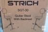 AS NEW STRICH SGT-30 Adjustable Guitar Stool with Backrest, Black, Foldable, Height 22&ndash;30.3 in - 6