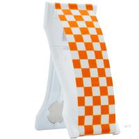 NEW LoveHandle PRO Grip, Orange Checkered, Kickstand & Magnetic Mount