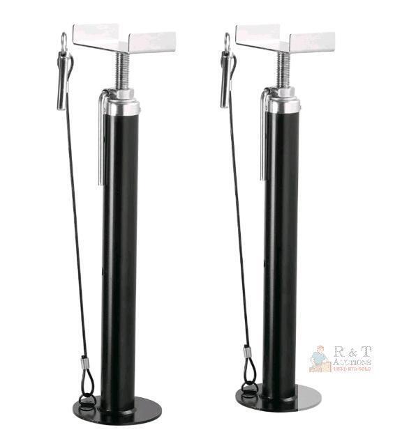 NEW PAIR VEVOR RV-SOS-5000 RV Slide Out Stabilizer Jacks, 5000 lbs Capacity, Adjustable 20-48 in, Pair