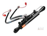 NEW VEVOR WCVC-50-30-210 Hydraulic Top Link Cylinder Cat 1 w/ Hoses and Check Valve