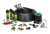 NEW Rain Bird 32HE 4-Head In-Ground Pop-Up Sprinkler Kit, 90 ft Tubing, Click-N-Go, Covers 3,000 sq ft