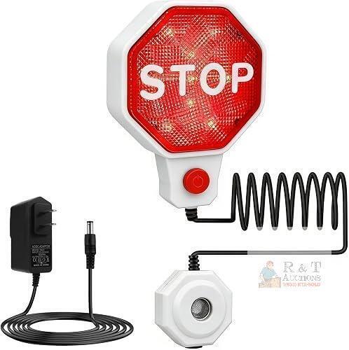 new FEUNLEM Garage Parking Sensor with STOP Sign Display, USB/Battery Powered