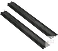 VEVOR CP-1P-2 Drop-Over Cable Cover Ramp, 2-Pack, 2,000 lbs Capacity