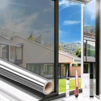 NEW Art Home Mirror Window Film, 35.4"x78.7", Heat Control, UV Block, Daytime Privacy, Silver