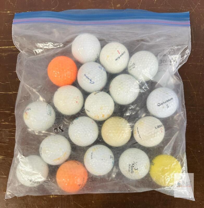 19 Golf Balls, Various Brands, Used