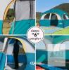 NEW UNP 6-Person Dome Camping Tent, Model UNP-100978 - Blue - 3