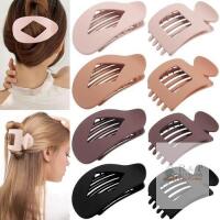 New 8Pcs Flat Hair Clips for Women - Large (Pack of 8), Neutral