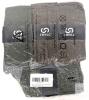 New Size XL Unisex 4-Pack - Green/Brown - CWVLC Crew Hiking Socks, Cushion, Moisture Wicking, Arch Compression Boot Socks - 3