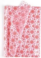 New TUPARKA 60 Sheets Christmas Snowflake Tissue Paper Red Snowflake Bulk 50 * 35cm