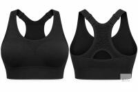 New Tmeefee Size 3XL Black Adjustable Sports Bras ,High Support Padded Racerback Sport for Large Bust Workout Running Gym
