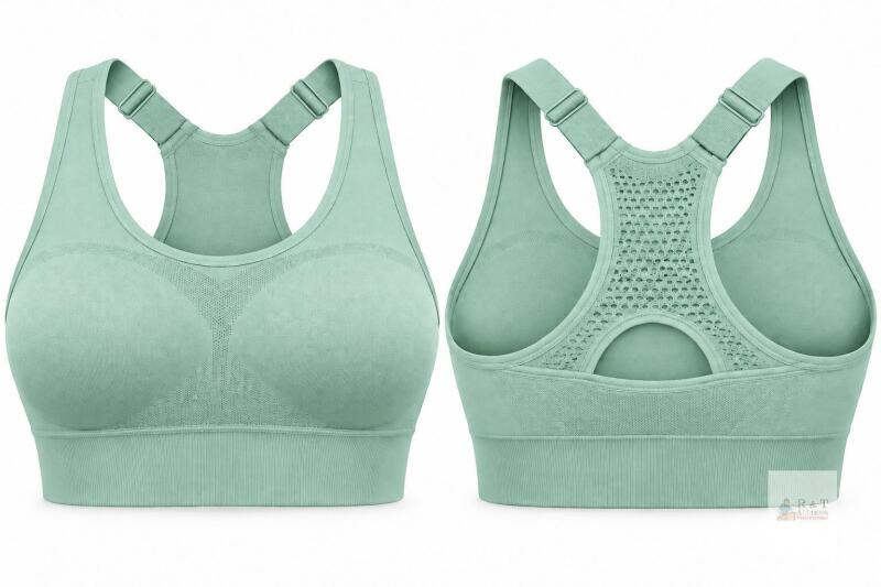 New Tmeefee Size 3XL Green Adjustable Sports Bras ,High Support Padded Racerback Sport for Large Bust Workout Running Gym