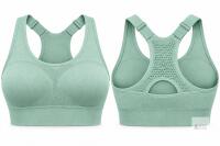 New Tmeefee Size 3XL Green Adjustable Sports Bras ,High Support Padded Racerback Sport for Large Bust Workout Running Gym