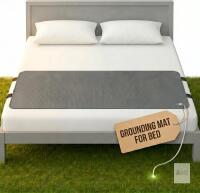 New GAYA Grounding Mat for Bed, Sleep & Pain Relief, Queen Size, 15ft Cord