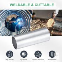 New M METERXITY 100mm 6063 Aluminum Round Tube, 35mm ID 38mm OD Seamless Aluminum Tub