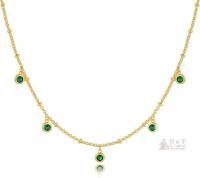 New CLASSYZINT Trendy Beaded Choker Statement Necklace For Women