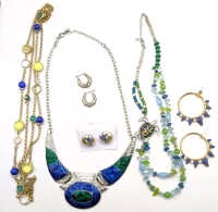 Cool Colours, Cooler Jewelry: Necklaces & Earrings Collection.