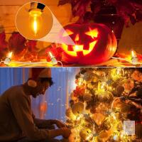 New LaWana Christmas Village Lights with 5 LED Warm-White Bulb,Decoration for Christmas Village Houses,C7 Village Light Cord